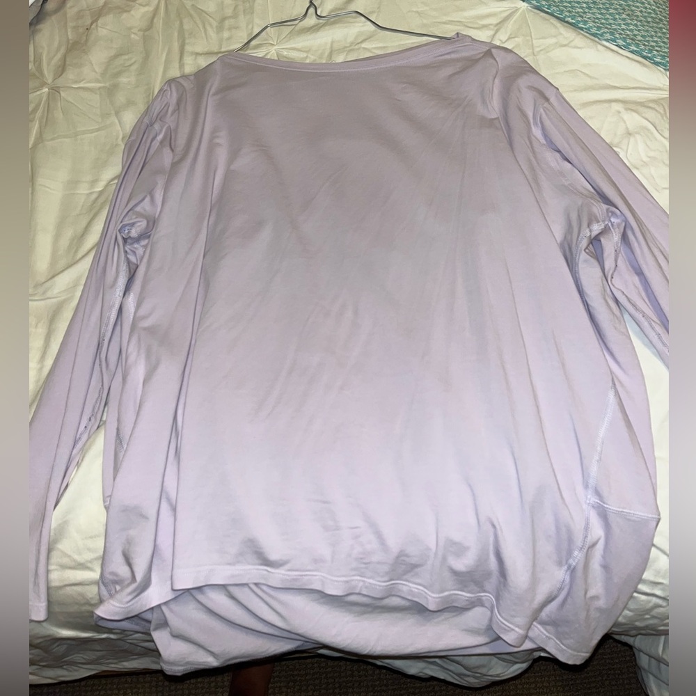 Purple lululemon yoga longsleeve